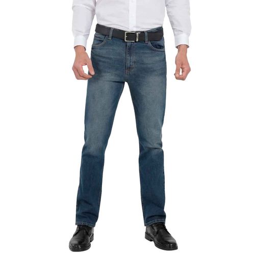 Pantalón de mezclilla Lee azul para caballero 112372742