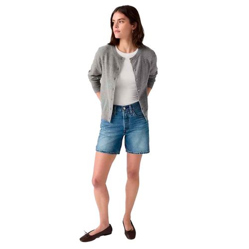 Short de mezclilla Levis azul para dama A9296-0004