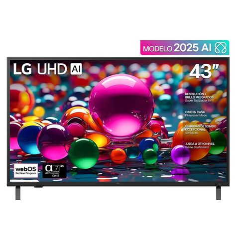 Pantalla Lg 43p negro 43ua7500psa