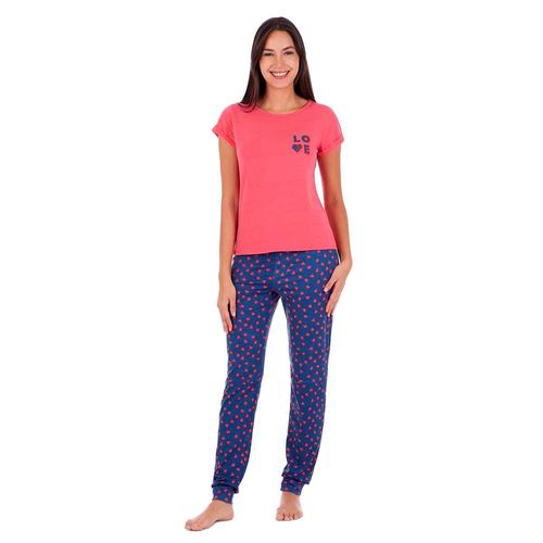 Pijama Skiny fucsia para dama 77786
