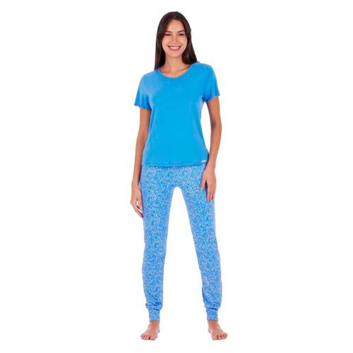 Pijama Skiny azul para dama 77803