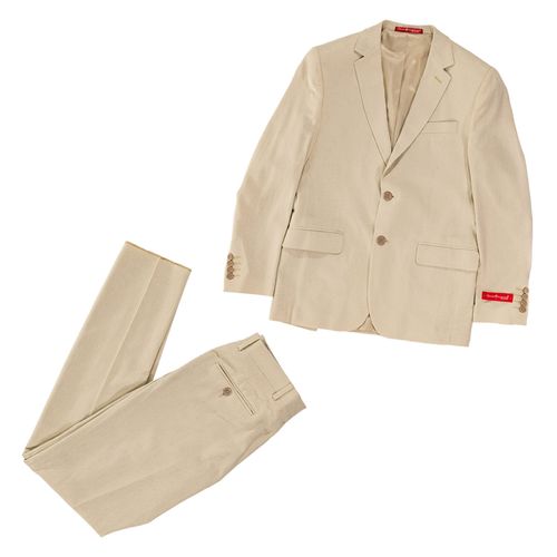 Traje Oscar Collection caqui para caballero 4100R