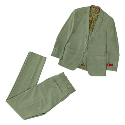 Traje Oscar Collection verde para caballero 258C