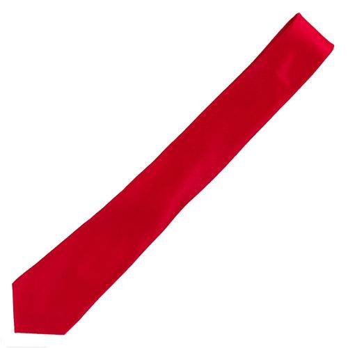 Corbata Montparnasse rojo para caballero LISO3