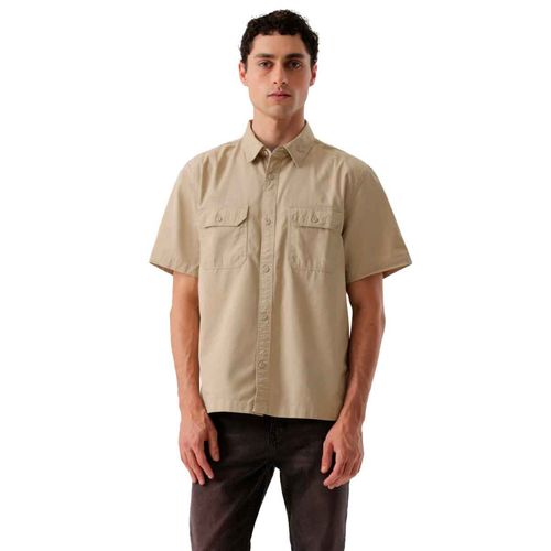 Camisa Levis café para caballero 001G8-0013