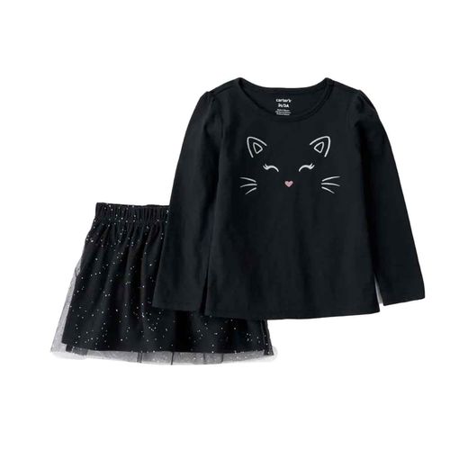Conjunto Carters negro para bebé 2T257910