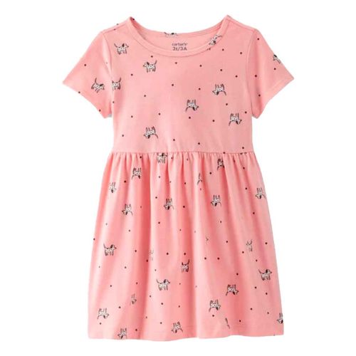 Vestido Carters rosa para bebé 2T250210