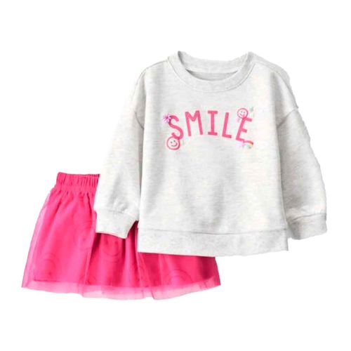 Conjunto Carters gris para bebé 1T253810