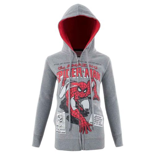 Sudadera Marvel gris para niño YKDCL13