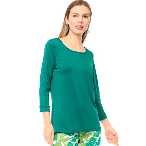 Blusa Alexis verde para dama 58250303