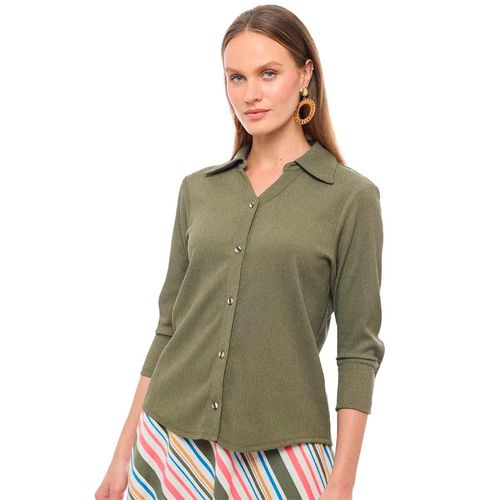 Blusa Alexis verde para dama 58250503
