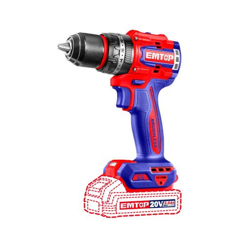 Taladro Inalámbrico Emtop 20 v  ulcidl20668
