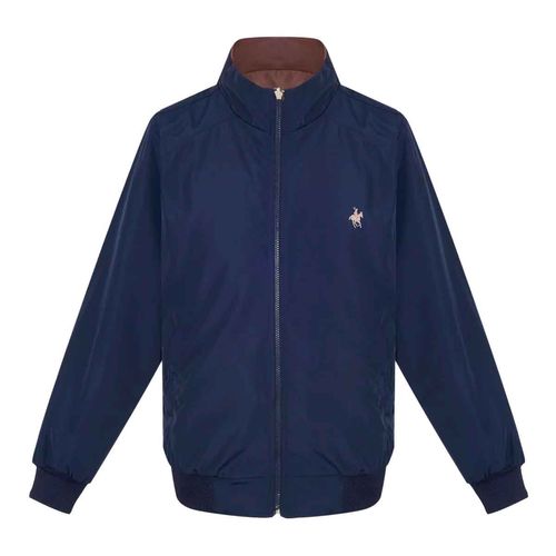 Chamarra Rock Hampton azul para caballero PRE90102