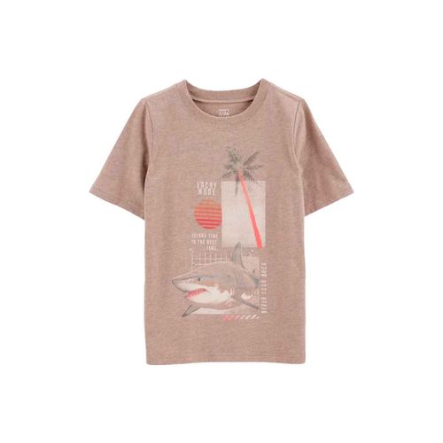 Playera Carters café para niño 3S950810
