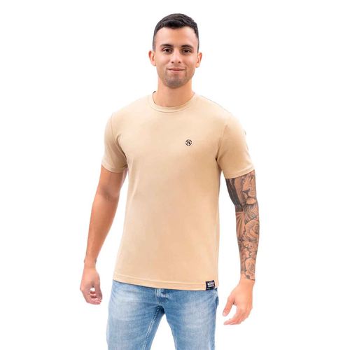 Playera Nautica Jeans beige para caballero NJC-M-BA23-01-2