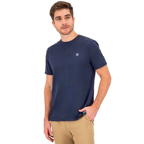 Playera Nautica Jeans azul para caballero NJC-M-BA23-01-4