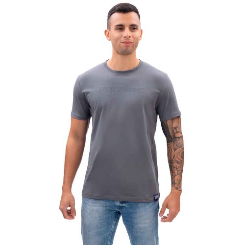 Playera Nautica Jeans gris para caballero V47984-0LS