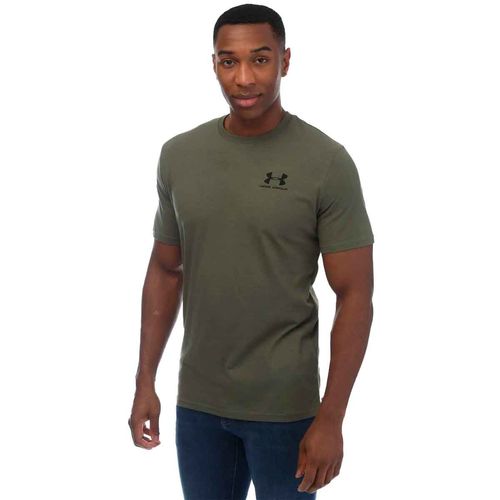 Playera deportiva Under Armour verde para caballero 1326799390