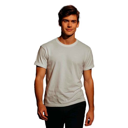 Playera Mako & Co blanco para caballero MKHY0035