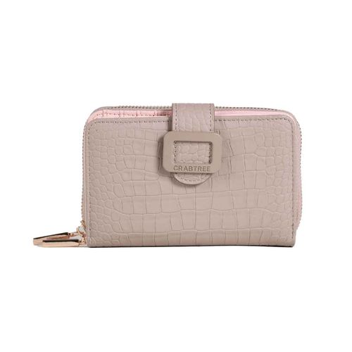 Cartera casual Crabtree para dama beige e3757