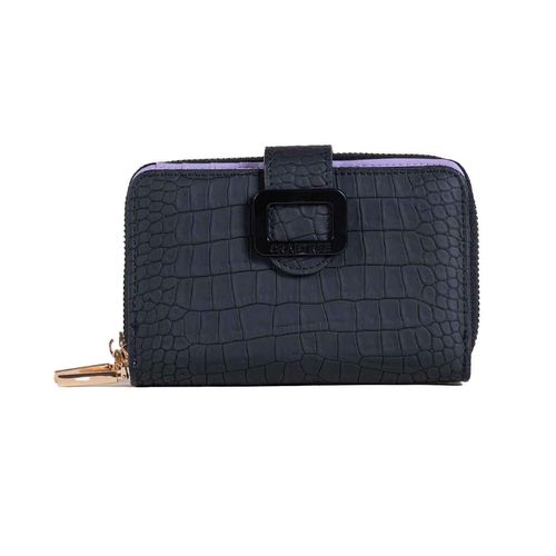 Cartera casual Crabtree para dama negro e3757