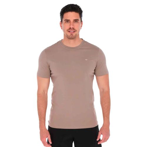 Playera Porto Blanco gris para caballero TBASIC-55