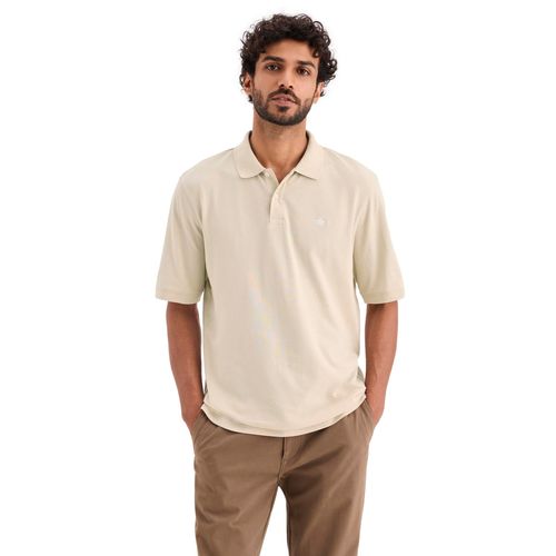 Playera tipo polo Dockers café para caballero A6925-0019