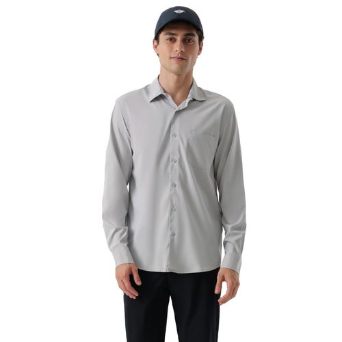 Camisa Dockers gris para caballero 003H6-0003