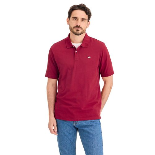 Playera tipo polo Dockers rojo para caballero A6925-0020