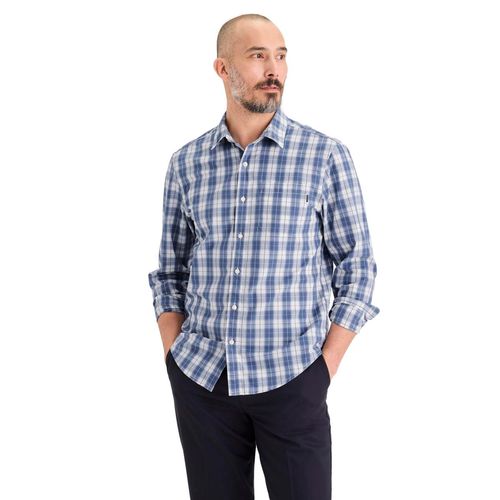Camisa Dockers azul para caballero 52669-0473