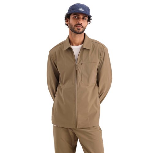 Camisa Dockers café para caballero A9255-0006