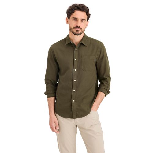 Camisa Dockers verde para caballero 52669-0489