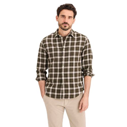 Camisa Dockers verde para caballero 52669-0490