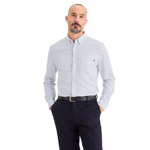 Camisa Dockers azul para caballero A3139-0064
