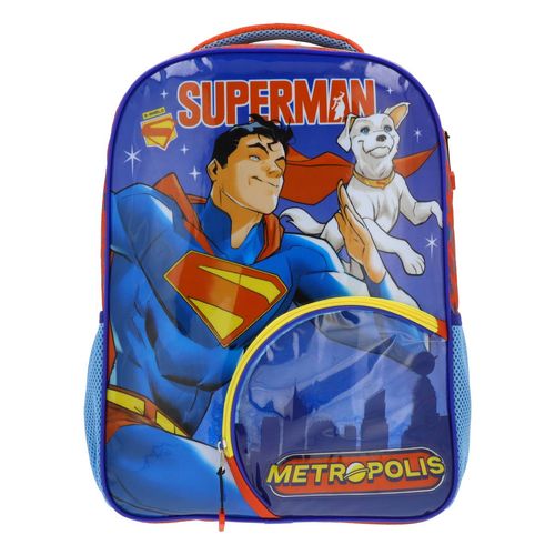 Mochila Dc Comics azul para niño SUP009-BP135A