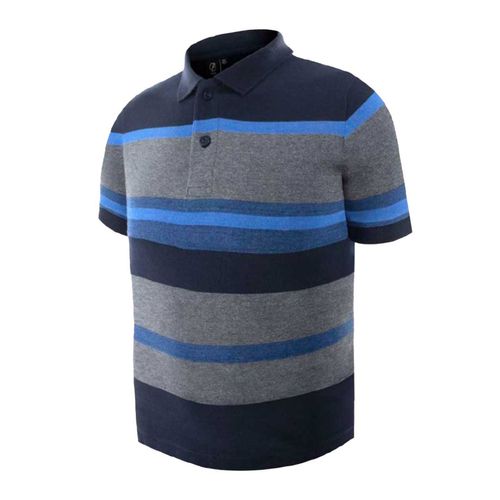 Playera tipo polo Pipeline azul para joven YKP11B