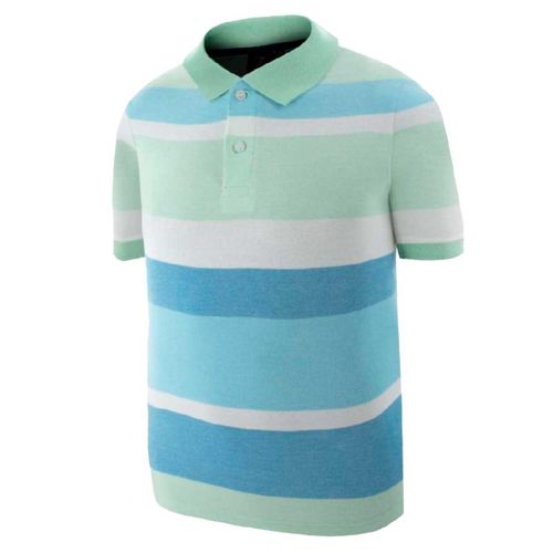 Playera tipo polo Pipeline verde para joven YKP13B