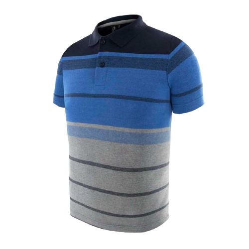 Playera tipo polo Pipeline azul para joven YKP14B