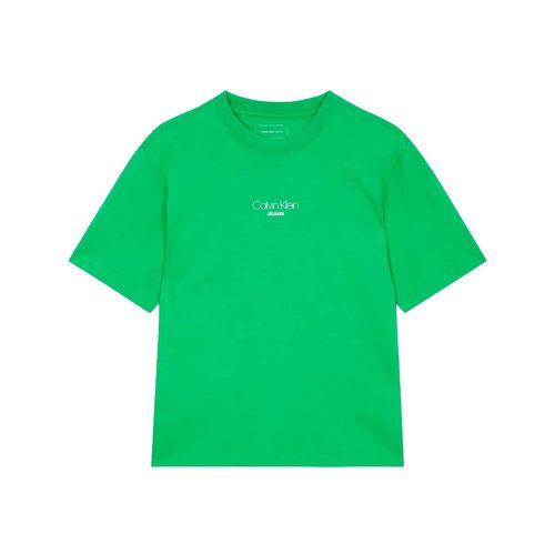 Playera Calvin Klein verde para dama 47C858G