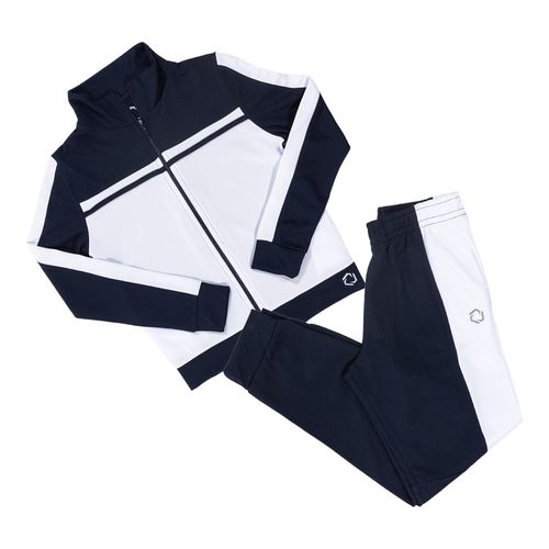 Conjunto deportivo Hexagon Kids azul para niño N11