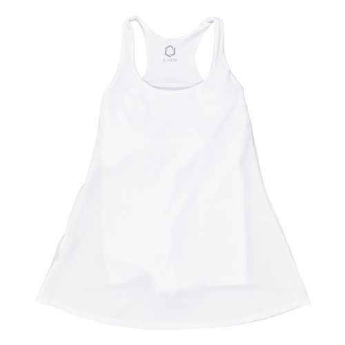 Vestido deportivo Hexagon blanco para dama 1689