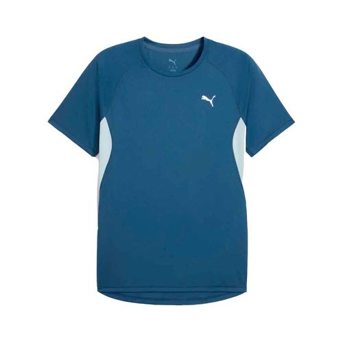 Playera deportiva Puma azul para caballero 526600 80