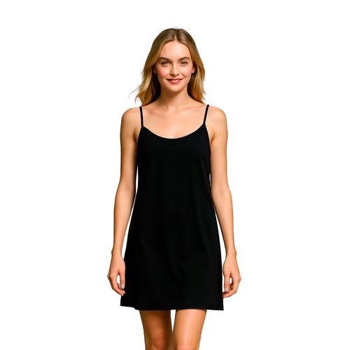 Vestido Mako & Co negro para dama MKMV0060