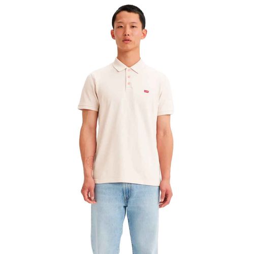 Playera tipo polo Levis beige para caballero 35883-0154