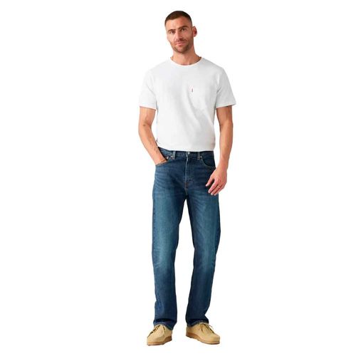 Pantalón de mezclilla Levis azul para caballero 00505-2907