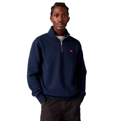 Sudadera Levis azul para caballero 000VT-0003