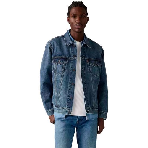 Chamarra de mezclilla Levis azul para caballero A5782-0079