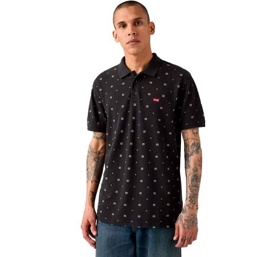 Playera tipo polo Levis negro para caballero 35883-0294