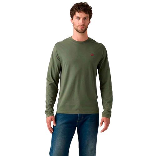 Playera Levis verde para caballero 69857-0008