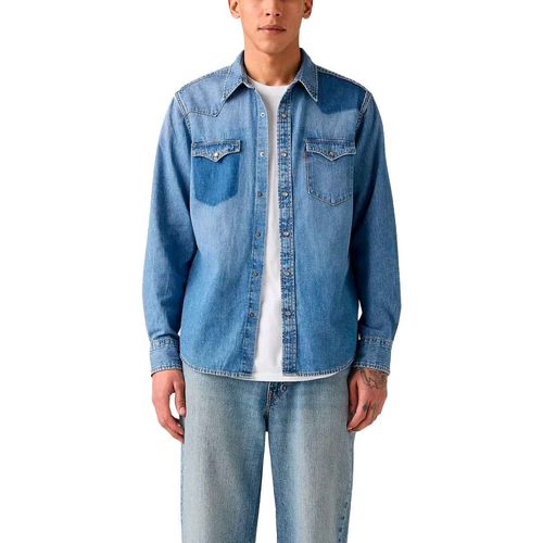 Camisa Levis azul para caballero 85745-0237